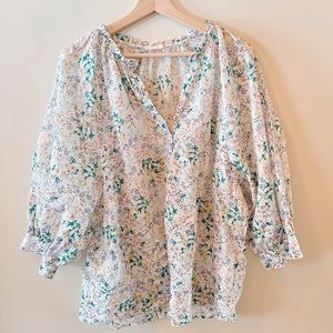 ANA Floral Long Sleeve